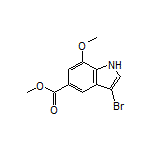 Methyl 3-Bromo-7-methoxyindole-5-carboxylate