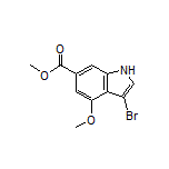 Methyl 3-Bromo-4-methoxyindole-6-carboxylate