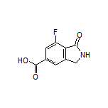 7-Fluoro-1-oxoisoindoline-5-carboxylic Acid