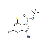 1-Boc-3-bromo-5,7-difluoroindole