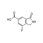 7-Fluoro-3-oxoisoindoline-5-carboxylic Acid