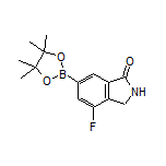 (7-Fluoro-3-oxo-5-isoindolinyl)boronic Acid Pinacol Ester