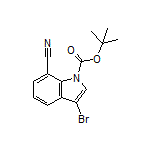 1-Boc-3-bromo-7-cyanoindole