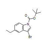 1-Boc-3-bromo-5-ethylindole