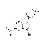 1-Boc-3-bromo-5-(trifluoromethyl)indole