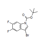 1-Boc-3-bromo-5,6-difluoroindole