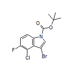 1-Boc-3-bromo-4-chloro-5-fluoroindole