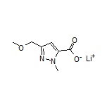 Lithium 3-(Methoxymethyl)-1-methyl-1H-pyrazole-5-carboxylate