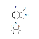 (7-Fluoro-1-oxo-4-isoindolinyl)boronic Acid Pinacol Ester