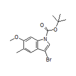 1-Boc-3-bromo-6-methoxy-5-methylindole