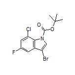 1-Boc-3-bromo-7-chloro-5-fluoroindole