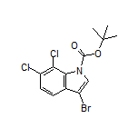 1-Boc-3-bromo-6,7-dichloroindole