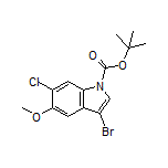 1-Boc-3-bromo-6-chloro-5-methoxyindole