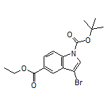 Ethyl 1-Boc-3-bromoindole-5-carboxylate