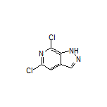 5,7-Dichloro-1H-pyrazolo[3,4-c]pyridine