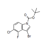 1-Boc-3-bromo-5-chloro-4-fluoroindole