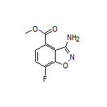 Methyl 3-Amino-7-fluorobenzo[d]isoxazole-4-carboxylate