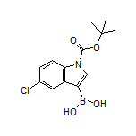 1-Boc-5-chloroindole-3-boronic Acid