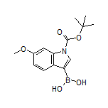 1-Boc-6-methoxyindole-3-boronic Acid