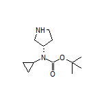 (S)-N-Boc-N-cyclopropylpyrrolidin-3-amine