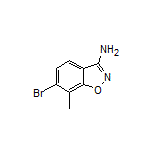 3-Amino-6-bromo-7-methylbenzisoxazole