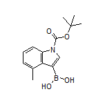 1-Boc-4-methylindole-3-boronic Acid