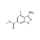 Methyl 3-Amino-4-methylbenzo[d]isoxazole-6-carboxylate