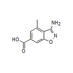 3-Amino-4-methylbenzo[d]isoxazole-6-carboxylic Acid