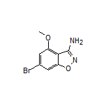 3-Amino-6-bromo-4-methoxybenzisoxazole