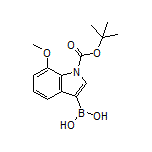 1-Boc-7-methoxyindole-3-boronic Acid