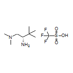 (S)-N1,N1,3,3-Tetramethylbutane-1,2-diamine Trifluoromethanesulfonate