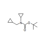 N-Boc-N-(cyclopropylmethyl)cyclopropanamine