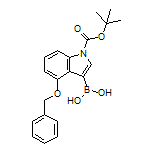 1-Boc-4-(benzyloxy)indole-3-boronic Acid