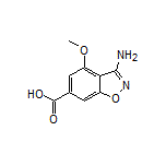 3-Amino-4-methoxybenzisoxazole-6-carboxylic Acid