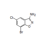 3-Amino-7-bromo-5-chlorobenzisoxazole