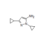 1,3-Dicyclopropyl-1H-pyrazol-5-amine