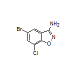 3-Amino-5-bromo-7-chlorobenzisoxazole