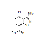 Methyl 3-Amino-4-chlorobenzisoxazole-7-carboxylate