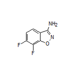 3-Amino-6,7-difluorobenzisoxazole