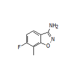 3-Amino-6-fluoro-7-methylbenzisoxazole