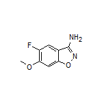 3-Amino-5-fluoro-6-methoxybenzisoxazole