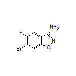 3-Amino-6-bromo-5-fluorobenzisoxazole