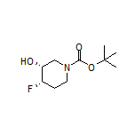 (3R,4S)-1-Boc-4-fluoropiperidin-3-ol