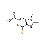 8-Chloro-2,3-dimethylimidazo[1,2-a]pyrazine-6-carboxylic Acid