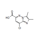 8-Chloro-2,3-dimethylimidazo[1,2-b]pyridazine-6-carboxylic Acid