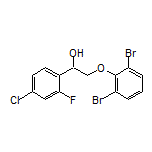 1-(4-Chloro-2-fluorophenyl)-2-(2,6-dibromophenoxy)ethanol