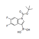 1-Boc-5,6-difluoroindole-3-boronic Acid