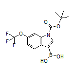 1-Boc-6-(trifluoromethoxy)indole-3-boronic Acid