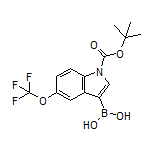 1-Boc-5-(trifluoromethoxy)indole-3-boronic Acid