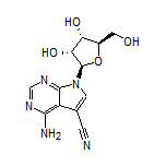 4-Amino-7-[(2R,3R,4S,5R)-3,4-dihydroxy-5-(hydroxymethyl)-2-tetrahydrofuryl]-7H-pyrrolo[2,3-d]pyrimidine-5-carbonitrile